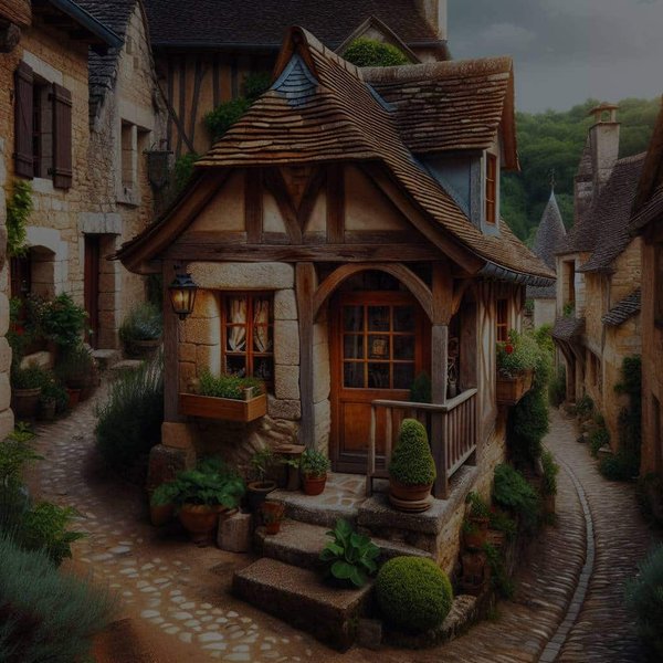 Est-il possible de réserver un gîte dans un village médiéval en Dordogne?