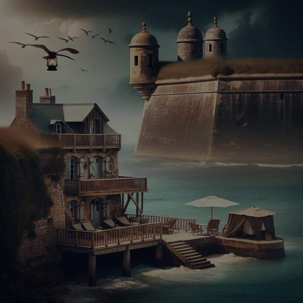 Est-il possible de passer des vacances dans un fort historique sur la côte normande?