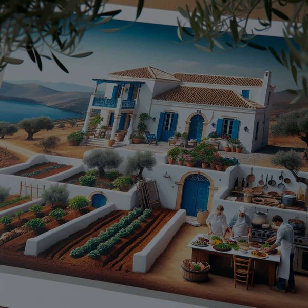 Comment choisir une villa en Crète avec une ferme biologique et des cours de cuisine crétoise?