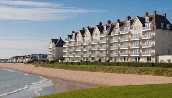 Location houlgate : appartements avec vue imprenable sur mer